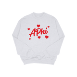 Alpha Phi Sweetie Sorority Crewneck Sweatshirt
