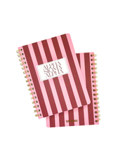 Alpha Sigma Alpha Stripe Sorority Notebook