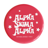 Alpha Sigma Alpha Dreamweaver Sorority Button