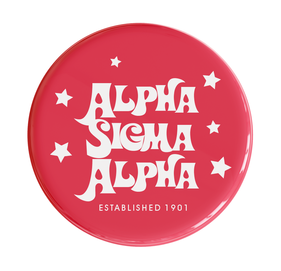 Alpha Sigma Alpha Dreamweaver Sorority Button