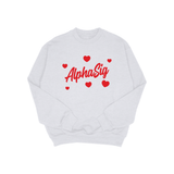 Alpha Sigma Alpha Sweetie Sorority Crewneck Sweatshirt