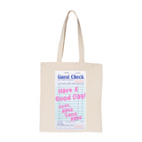 Alpha Sigma Alpha Guest Check Sorority Tote
