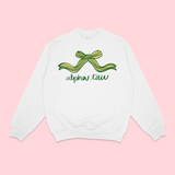 Alpha Sigma Tau Coquette Crewneck