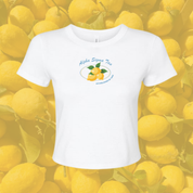 Alpha Sigma Tau Sorority Main Squeeze Baby Tee