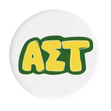 Alpha Sigma Tau Bubbly Sorority Button