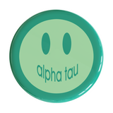 Alpha Sigma Tau Smile Sorority Button
