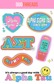 Sorority Y2K Sticker Sheet