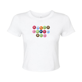 Alpha Sigma Tau On Cue Sorority Baby Tee