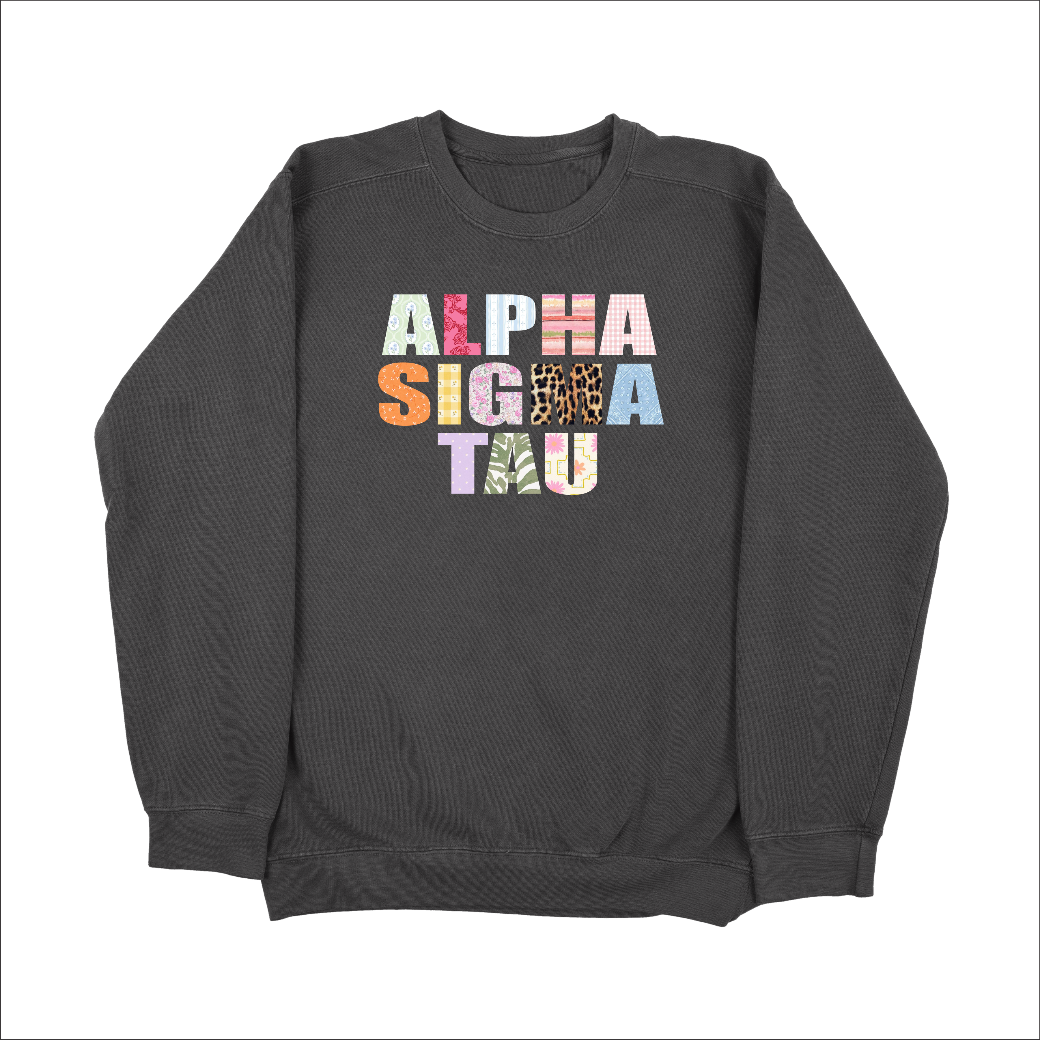 Alpha Sigma Tau Scrapbook Sorority Sweatshirt