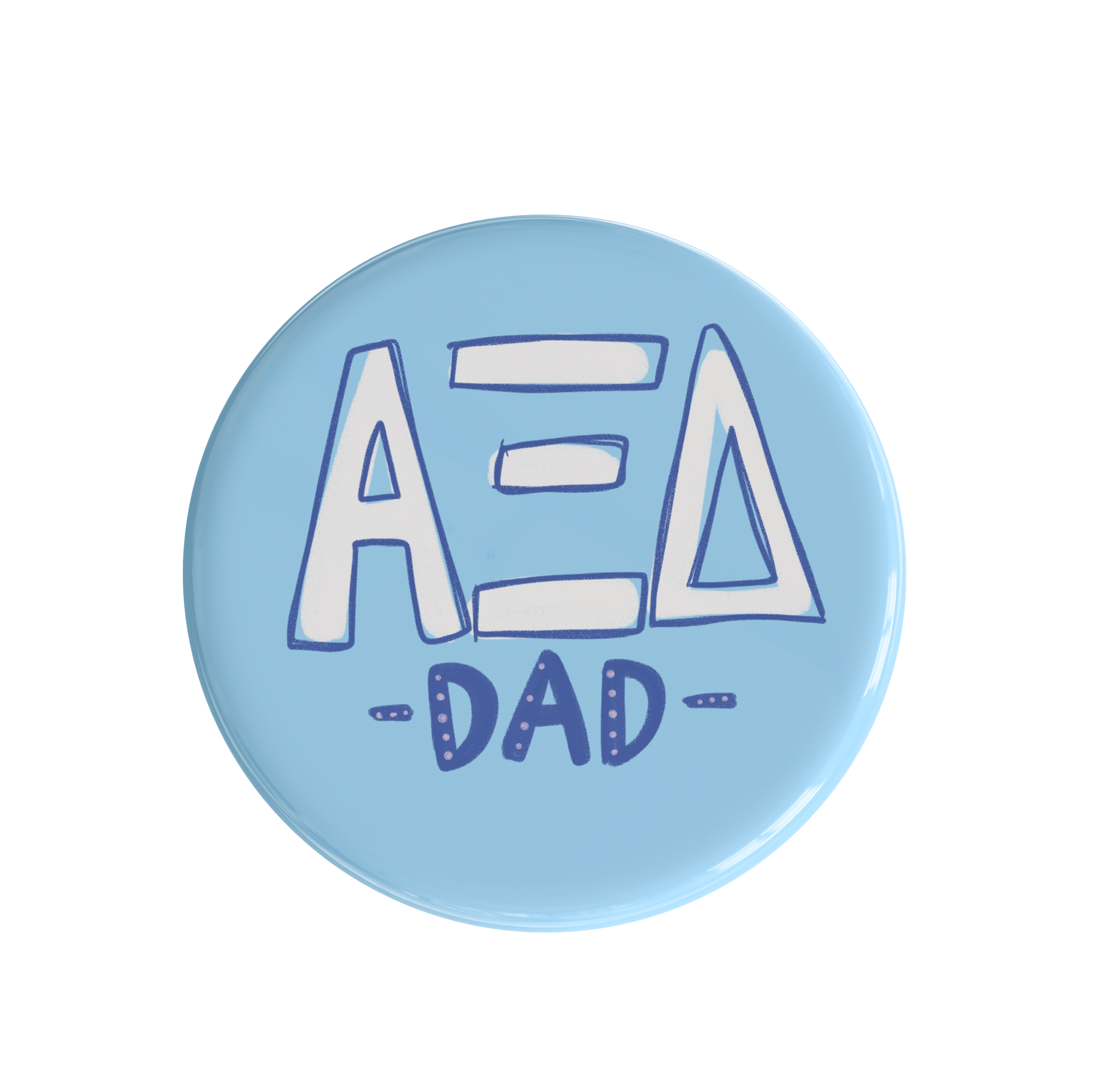 Classic Sorority Dad Gameday Button (Includes One)