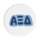 Alpha Xi Delta Bubbly Sorority Button