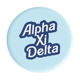 Alpha Xi Delta Dreamhouse Sorority Button