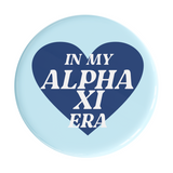 Alpha Xi Delta In My Era Sorority Button