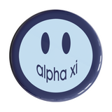 Alpha Xi Delta Smile Sorority Button