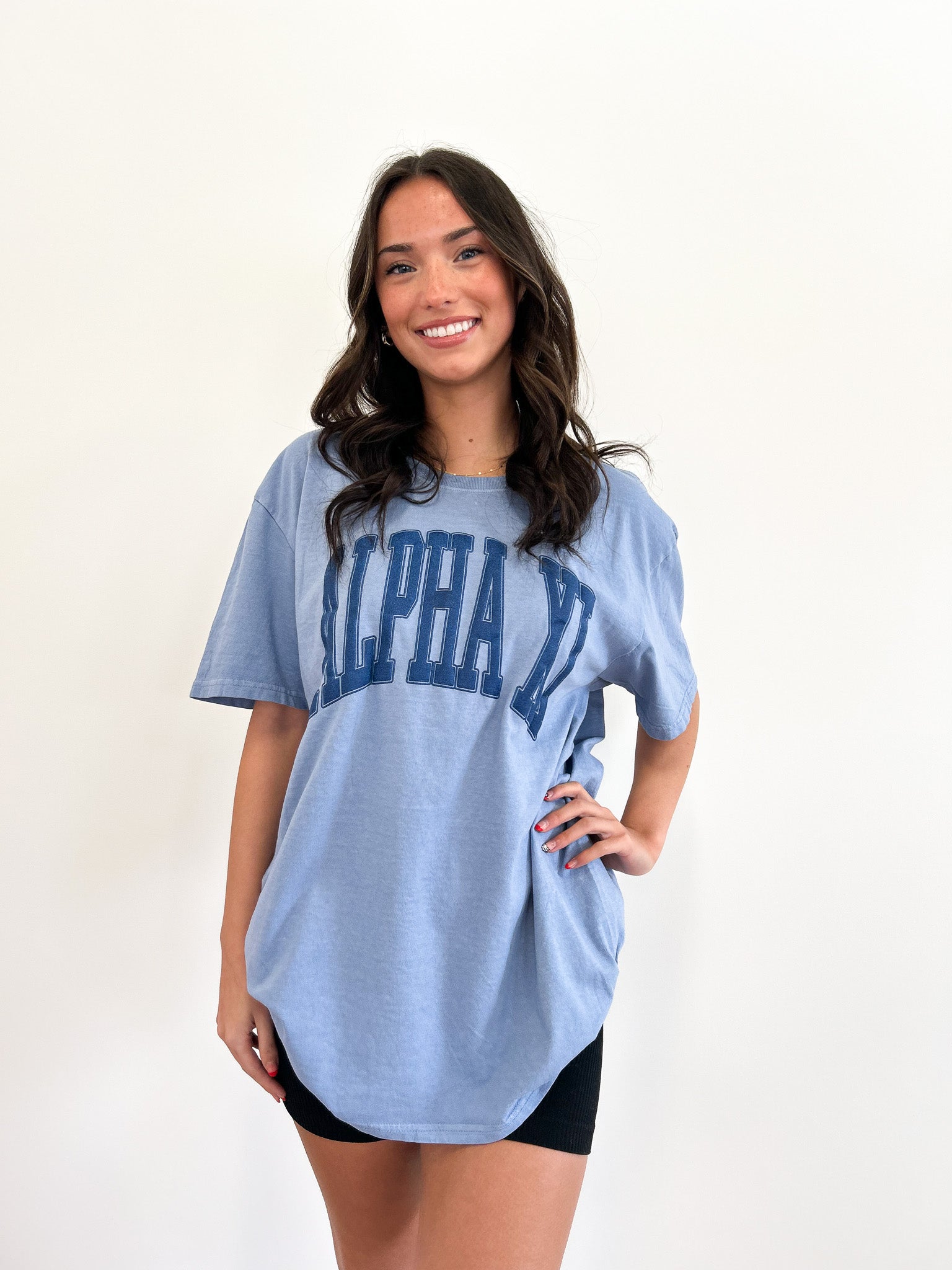 Alpha Xi Delta Varsity Puff Sorority Tee