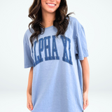 Alpha Xi Delta Varsity Puff Sorority Tee