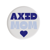 Alpha Xi Delta Mom Heart Sorority Button