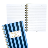 Alpha Xi Delta Stripe Sorority Notebook