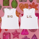 Gem Goals Big & Little Rhinestone Tanks