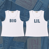 Denim & Diamonds Big & Little Tank Tops