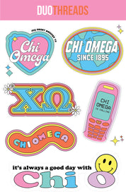 Sorority Y2K Sticker Sheet