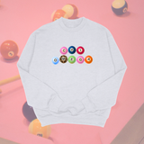 Chi Omega On Cue Sorority Sweatshirt