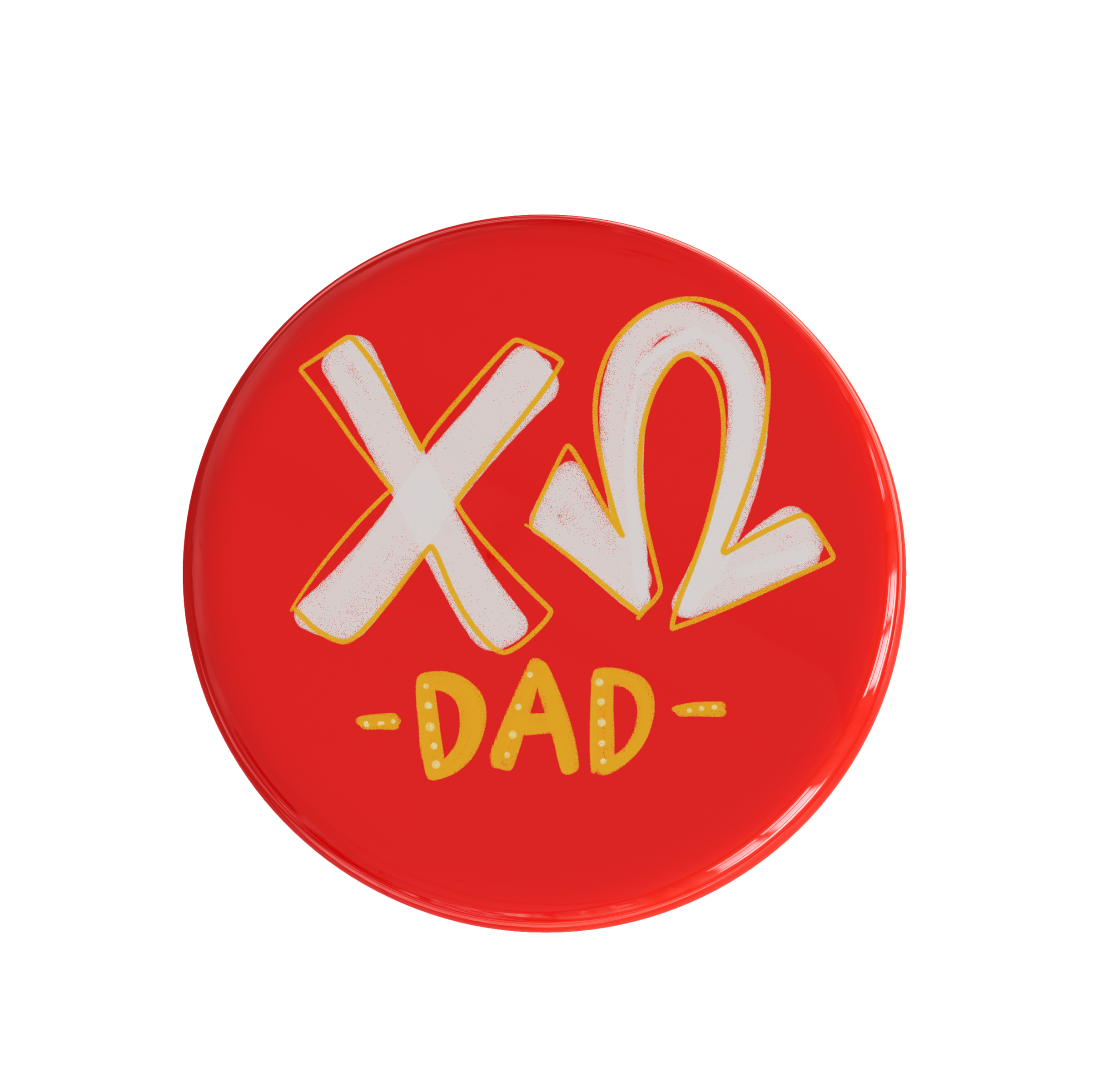 Classic Sorority Dad Gameday Button (Includes One)