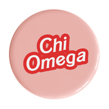 Chi Omega Dreamhouse Sorority Button