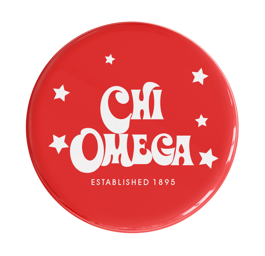 Chi Omega Dreamweaver Sorority Button