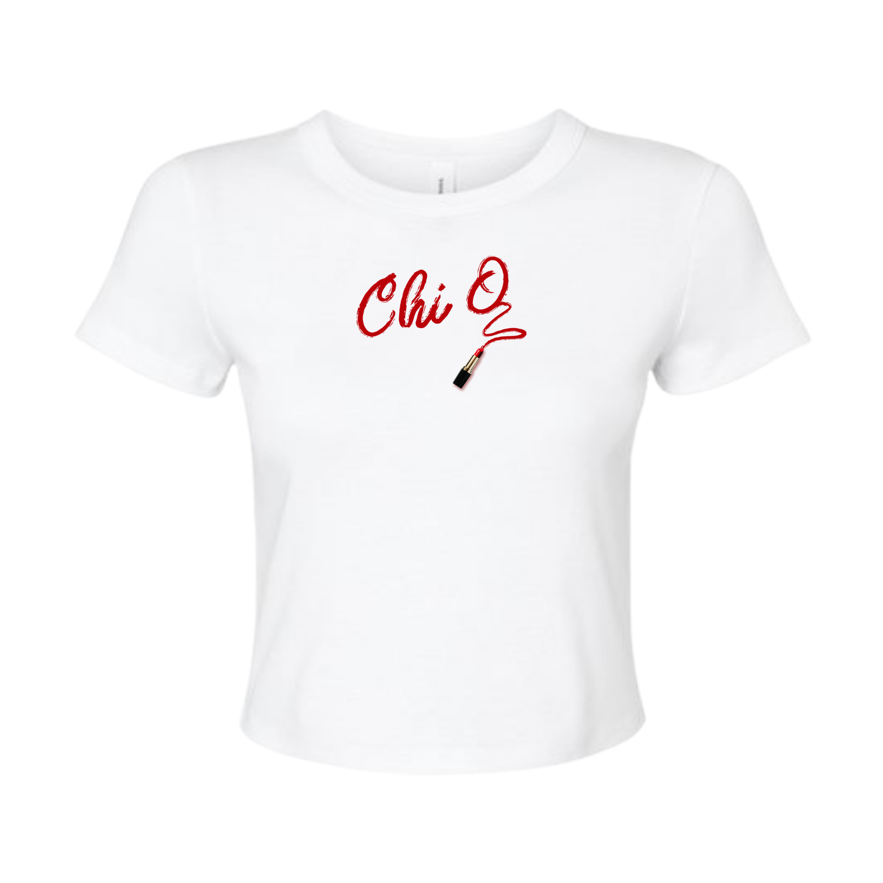 Chi Omega Flirty Sorority Baby Tee