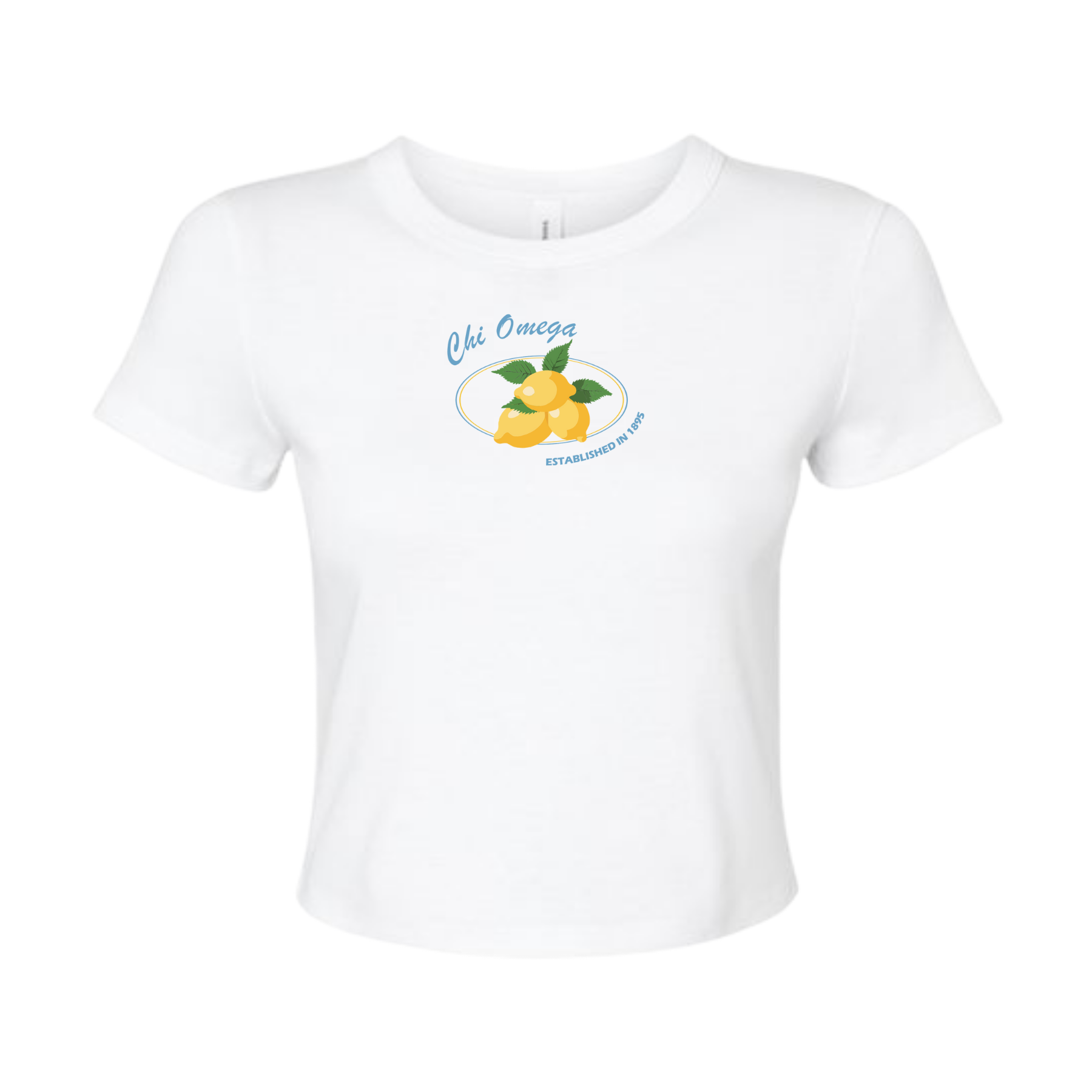 Chi Omega Sorority Main Squeeze Baby Tee