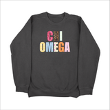 Chi Omega Scrapbook Sorority Sweatshirt
