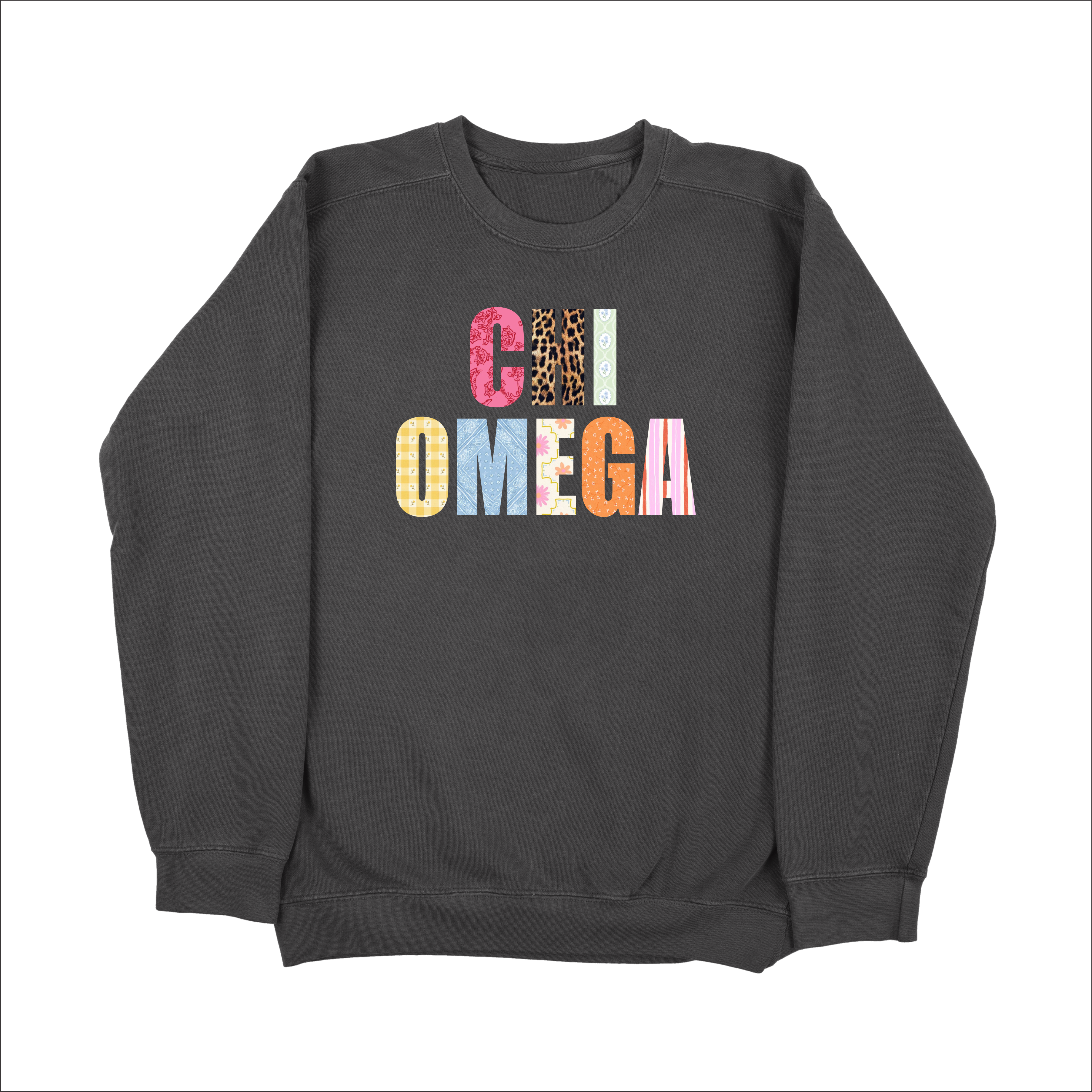 Chi Omega Scrapbook Sorority Sweatshirt