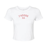 Chi Omega J'Adore Sorority Baby Tee