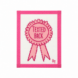 Texted Back Award Ribbon Needlepoint Canvas
