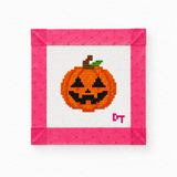 Jack-O-Lantern Icon Needlepoint Canvas