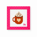 Little Cup Hot Cocoa Needlepoint Canvas