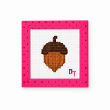 Autumn Acorn Needlepoint Canvas