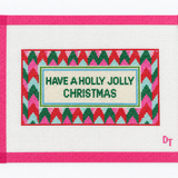 Holly Jolly Christmas Needlepoint Canvas