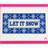 Let It Snow Needlepoint Canvas