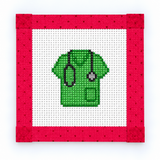 On Call Mini Needlepoint Canvas