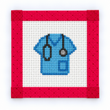 On Call Mini Needlepoint Canvas