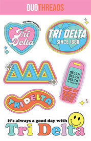 Sorority Y2K Sticker Sheet