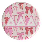 Delta Delta Delta Coquette Sorority Button