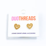 Sorority Heart Earrings