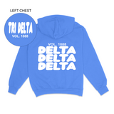 Delta Delta Delta Foxy Sorority Sweatshirt