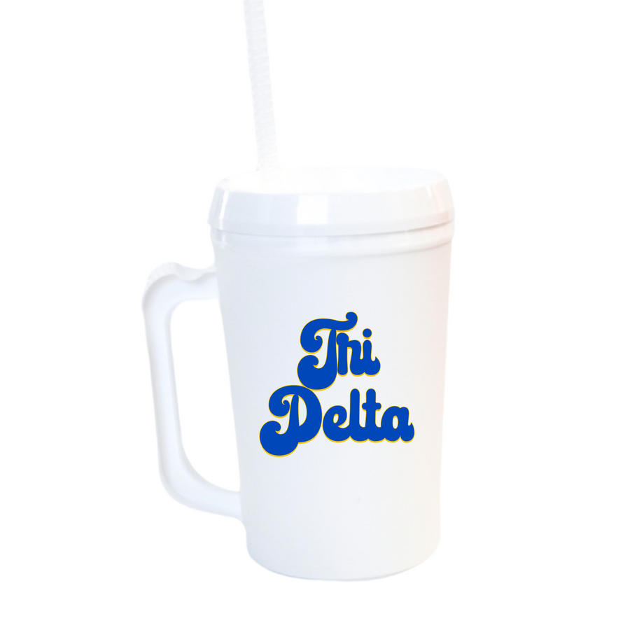 Delta Delta Delta Legacy Mega Mug