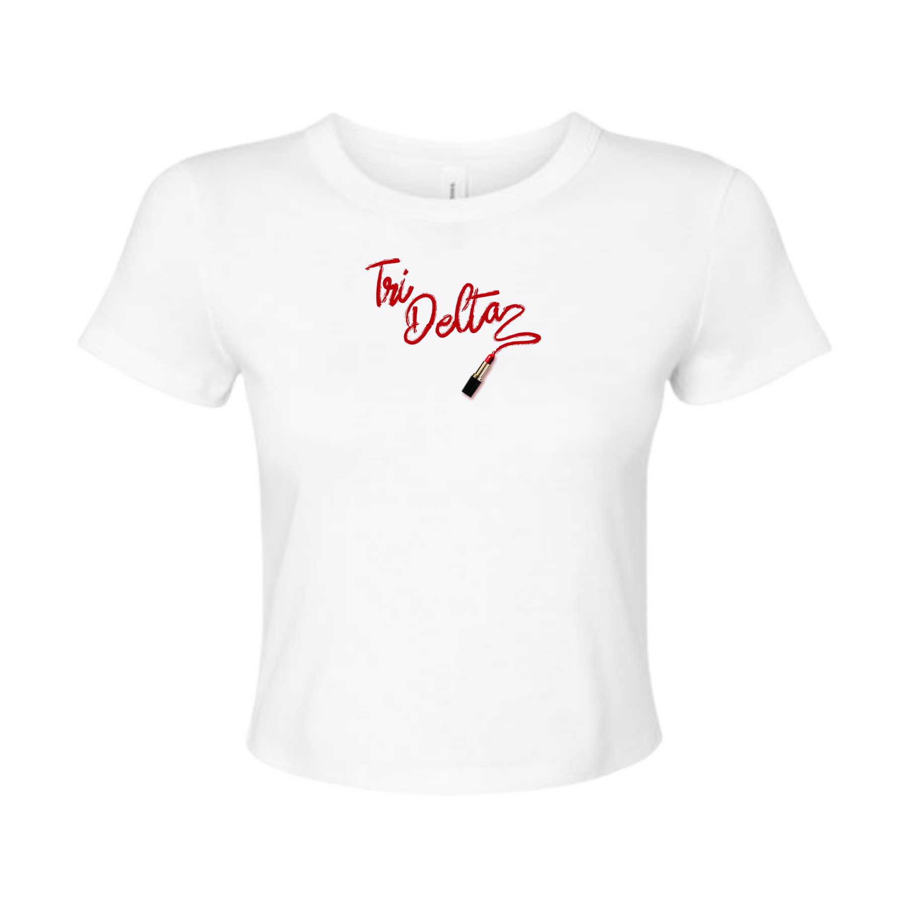 Delta Delta Delta Flirty Sorority Baby Tee