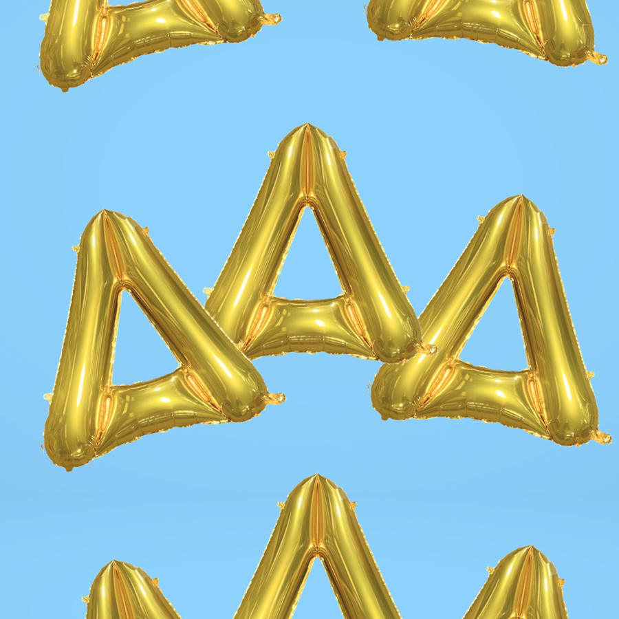 Delta Delta Delta Balloon Set