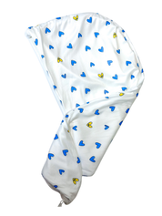 Delta Delta Delta Love Letters Sorority Towel Hair Wrap